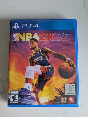 NBA 2K23 (PS4) game and case no instructions